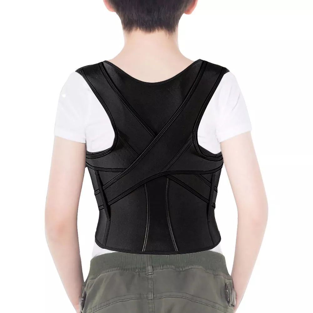 සකස් කළ හැකි Lumbar Back Brace Posture Corrector