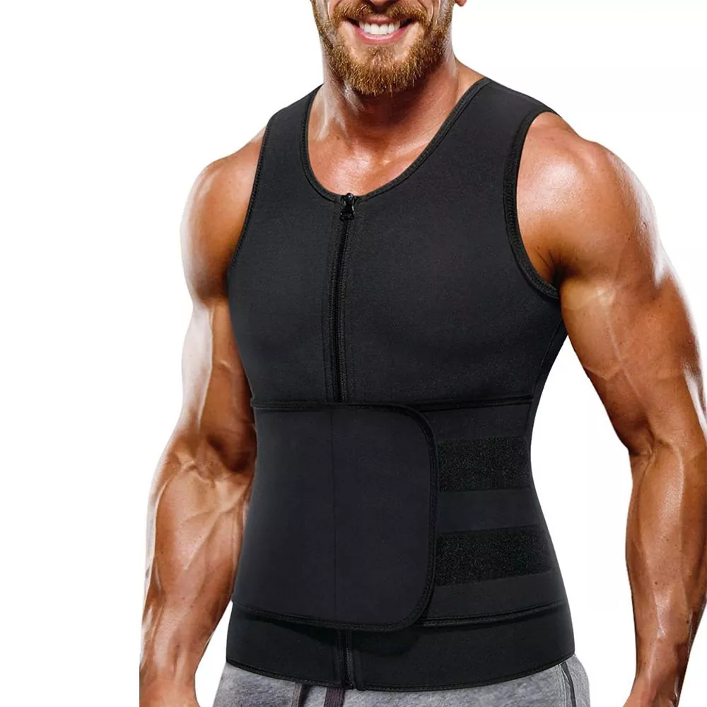 Waist Trainer සඳහා පිරිමි Sweat Sauna වෙස්ට්