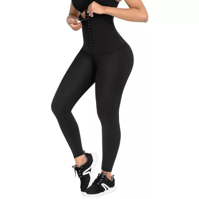 කාන්තා ඉහළ ඉණ නියෝප්‍රීන් යෝග ලෙගින්ස්